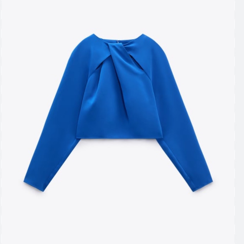 NWT Zara Twisted Top